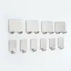 Gancho de Cocina sin Taladro Acero Inoxidable Engrosado Gancho Adhesivo sin Taladro Baño Puerta Trasera Gancho para Ropa Gancho Gancho
