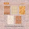 Pegatinas de Pared Transfronterizas Pegatinas de Material Decorativo Creativas DIY Hecho a Mano Fondo Collage Cuaderno de Mano Paquete de Pegatinas para Paisajismo
