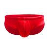 UXH Traje de baño sexy de imitación de cuero europeo y americano con lentejuelas ajustado tipo triángulo para pasarela, discoteca, performance, calzoncillo, traje de baño de playa