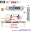 Fuerza Magnética Cerradura de Puerta Interior Cuerpo Accesorios Universal Pequeño 50 Silencioso 5872 Cabeza Redonda Cerradura de Puerta de Madera Corazón Habitación del Hogar