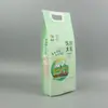 Bolsa de Embalaje para Arroz Bolsa Portátil para Alimentos Embalaje de Arroz Sellado en Cuatro Lados Bolsa Exterior Tridimensional Bolsa Compuesta de Plástico Mate