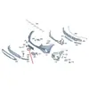 2548807100 Es Adecuado para Placa Delantera de Mercedes-Benz W254 2023-2025.