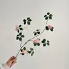 Vinha de Flor de Lótus Artificial Flores Falsas Decoração de Casa Sala de Estar Mesa de Jantar Decoração de Entrada Arranjo Floral Venda Quente Transfronteiriça