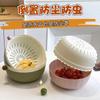 Cesta Escurridora de Doble Capa Filtro de Agua de Cocina Almacenamiento Lavabo Multifuncional para Lavar Verduras Lavabo Escurridor para el Hogar Cesta para Lavar Frutas