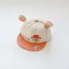 Gorro de Bebé Yipan Primavera y Otoño Coreano Lindo Súper Adorable Dibujos Animados Infantiles Gorra de Béisbol para Bebé Gorra de Pico de Pato para Bebé