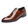 Cabeça de Velho Sapatos de Couro Formais Britânicos para Negócios Sapatos Masculinos para Casamento Noivo Bico Fino Oxford Sapatos Masculinos de Casamento de Alto Padrão 9A801