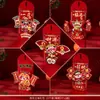 Sobres Rojos de Año Nuevo 2027 Nuevo Paquete Rojo Creativo 3D Personalizado para Regalo de Dinero de Año Nuevo Infantil Sobre del Año de la Oveja