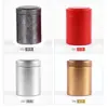 Mini recipiente portátil para té, mini contenedor de hojas de té, pequeño frasco de almacenamiento sellado portátil para té, adecuado para viajes y viajes de negocios