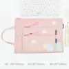 Bolsa de Mensageiro Hongxing A4 Bolsa de Armazenamento Bolsa de Mensageiro Espessada Bolsa para Documentos A5 B6 Bolsa para Informação e Tutoria Bolsa de Livros Estudantil Desenho Animado