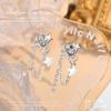 Popular on-line popular joias de unha novo amor liga diamante estrela pingente corrente prego diamante decoração acessórios