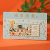 Sticker imán de refrigerador ciudad china beijing shaanxi shanghai hubei jiangsu guangdong zhejiang gansu recuerdos turísticos