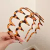 Diadema Antideslizante Dentada Diadema de Ola Grande para Mujeres Nuevo 2024 Artefacto para Ordenar Cabello Suelto Pinza para Lavarse la Cara Agujero para el Cabello Tocado