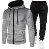 Sudadera Deportiva con Forro de Polar de Puntos Ondulados para Hombre y Mujer Otoño e Invierno 2024 Traje de Chándal con Cremallera de Puntos y Color Sólido para Hombre