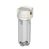 Botella de filtro transparente a prueba de explosiones de 10 pulgadas purificador de agua prefiltro purificador de agua doméstico dispensador de agua accesorios de filtro de agua