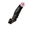 Condón para Hombre con Forma Especial Ampliada Diente de Lobo con Vibración por Control Remoto, Condón de Cristal para Hombre con Textura de Hilo para Retener el Semen