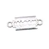 29X11Mm 1.2g Prata Antiga Acessórios de Joias Artesanais Conector Conector Lâmina de Barbear Pingente