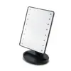 Espejo de Maquillaje LED, Espejo de Baño con Luz, Espejo de Alta Definición, Alimentado por Batería, Espejo de Belleza de Escritorio para Dormitorio de Estudiantes