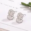 Design Novo e Único com Textura Irregular Brincos Únicos de Lava para Mulheres Design de Nicho de Meteorito Brincos Elegantes para Mulheres