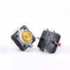 12X12X7.3MM con interruptor táctil ligero microinterruptor de tecla interruptor de llave micro switch pin vertical 12*12 LED con luz