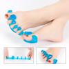 Isolamento dos Dedos, Correção dos Dedos Separados, Separador de Dedos de Pedicure de Silicone com Cinco Orifícios, Uso Diurno e Noturno para Adultos, Isolamento dos Dedos Separados