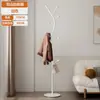 Perchero de casa estilo italiano, lujo ligero, perchero y sombrero elegante para la entrada, perchero de pie, una solución que ahorra espacio para el dormitorio