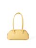Bolsa Boston de Textura High-end Feminina 2025 Nova Bolsa de Ombro Ninho Estilo Coreano Simples Combina com Tudo Bolsa de Mão Exquisita