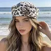 Gorra Azul Marino Bordada Europea y Americana Cosplay Uniforme de Policía Femenino Sombrero de Otoño e Invierno para Actuación Circunferencia de Cabeza Grande Sombrero de Marinero Japonés para Mujer