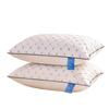Almohada de Núcleo de Pluma de Terciopelo de Gipsófila para Hotel, Alta Resiliencia, Protección para el Cuello en Casa, Acolchado Tridimensional, Almohada de Gipsófila, Almohada para Ayudar a Dormir