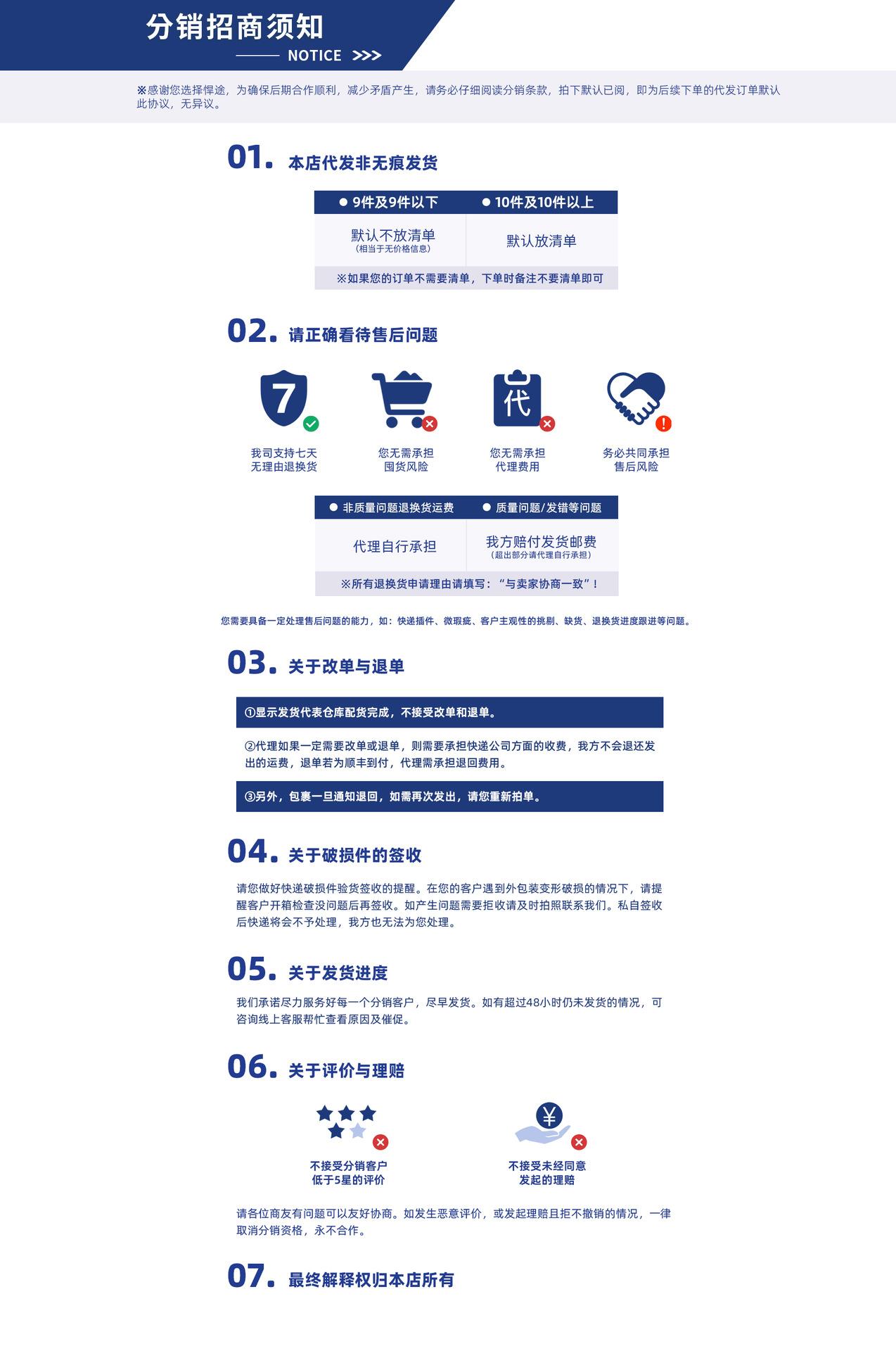 分销招商须知
