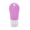 Ventas Directas Transfronterizas Botella Dispensadora de Silicona Perforada Set de Botellas de Viaje de Silicona Portátil Botella Dispensadora de Desinfectante de Manos para Exteriores