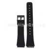 18mm Adequado para Casio F-91W Pulseira de Relógio Macia de Silicone F-84/F-94/F-105 Pulseira de Relógio Digital