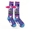Explosiones Rojas de Internet Transfronterizas Joyería Infantil Calcetines Tendencia de Personalidad Dibujos Animados Lazo Perro Niña Calcetines de Princesa Calcetines al por Mayor