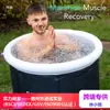 Cubo de Baño de Hielo de Venta Caliente Cubo de Baño Plegable para Adultos Bañera Plegable para el Hogar Cubo de Baño de Hielo Portátil para Atletas