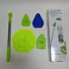Cepillo de Limpieza Multifuncional Telescópico con Mango Largo Cepillo para Piso Cepillo para Azulejos Cepillo Esponja para Baño y Tina Cepillo de Plástico Triángulo