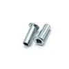 Remache de agujero pasante 7.3*22 remache hueco completo clavo de cabeza plana acero al carbono clavo hueco galvanizado