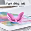 Accesorios de Resina de Mariposa Láser de Color Degradado DIY Pegamento de Gota de Cristal Pegamento en Crema Funda de Teléfono Lazo Transparente