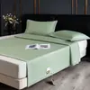 Esterilla de Frijol con Patrón de Espiga Clase A que Siente el Frío, Esterilla Refrigerante de Seda de Hielo, Esterilla de Bambú Lavable, Esterilla Suave, Esterilla de Paja para Verano, Uso en Dormitorio de Cama Individual