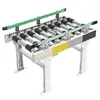 Acessórios Modulares para Transportador de Rolos Linha de Rolos Tipo Padrão Aço Antiderrapante Manga Reta Correia Multiranhuras Máquina de Rolos Proteção de Borda