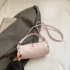 Bolso de Lunares para Mujer, Nuevo Modelo Trendy de Primavera 2026, Bolso de Mano Pequeño Súper Popular para el Trabajo, Bolso Cruzado de Hombro de Alta Gama Plateado