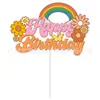 Nuevas Banderas y Pancartas de Decoración para Fiesta de Cumpleaños Feliz con Temática Hippie Bohemia de Amazon