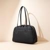 2026 Bolso Tote de Cuero Genuino de Gran Capacidad para Mujer, Bolso Bowling de Moda para Viajes Diarios, Bolso Boston de Mano y Hombro