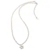 Versión Coreana Diseño de Nicho Flor de Nácar Cepillado Collar de Perlas para Mujer Nuevo de Alta Gama Versátil Moderno Lujo Ligero Cadena para la Clavícula