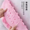 Cepillo de espalda de silicona para uso personal, no necesita pedir ayuda, almohadilla de masaje de espalda con ventosa fuerte para fijación a la pared