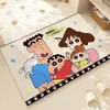 Tapete de chão absorvente para banheiro Crayon Shin-chan, tapete de pé antiderrapante de secagem rápida, tapete de banho de terra de diatomáceas