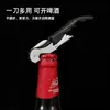 Abrebotellas de vino multifuncional portátil de acero inoxidable Herramienta abridor de botellas de vino y cerveza para el hogar Abrebotellas Abrebotellas