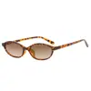 Óculos de Sol Retrô Europeus e Americanos Femininos Tendência Americana Óculos de Sol com Proteção Solar para Sessão de Fotos Moda Transfronteiriça Versátil Novo Modelo de Óculos de Sol