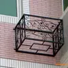 Suporte Europeu de Ferro para Ar Condicionado, Suporte Protetor de Artesanato Metálico para Comunidade, Grade de Ferro para Casa Alta de Construção Imobiliária, Suporte de Flores de Ferro