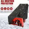 Capa à prova d'água para soprador de neve mais vendida internacionalmente, capa para soprador de neve em tecido Oxford à prova de neve e poeira, capa para soprador de neve de móveis de exterior
