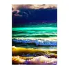 Pintura de diamantes 2021 nuevo completo de diamantes atardecer infantil de dibujos animados pegar a mano diamante punto de cruz niña dormitorio pequeño
