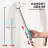 Estante de secado de ropa de acero inoxidable, poste de ropa extensible, perchero para ropa del hogar, estante de secado de ropa para dormitorio, poste de horquilla para ropa